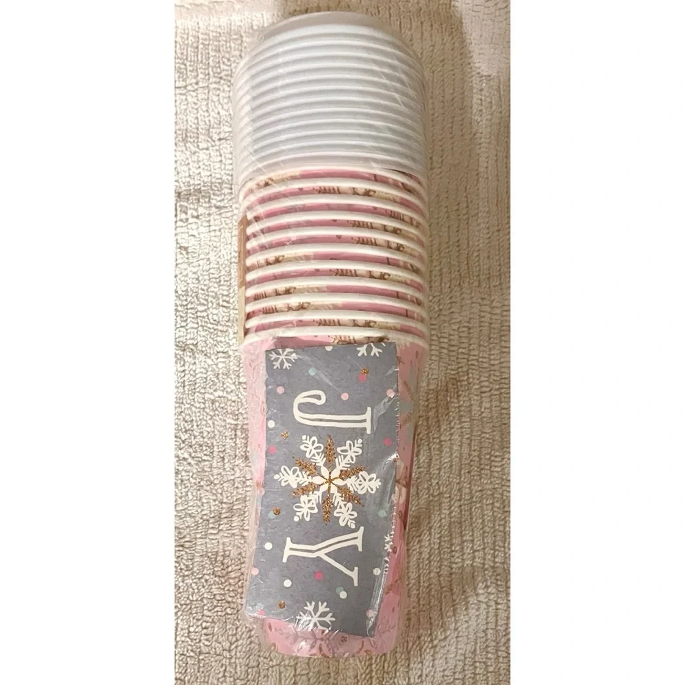 Clementine PINK Winter Travel Cups